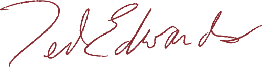 Ted Edwards signature