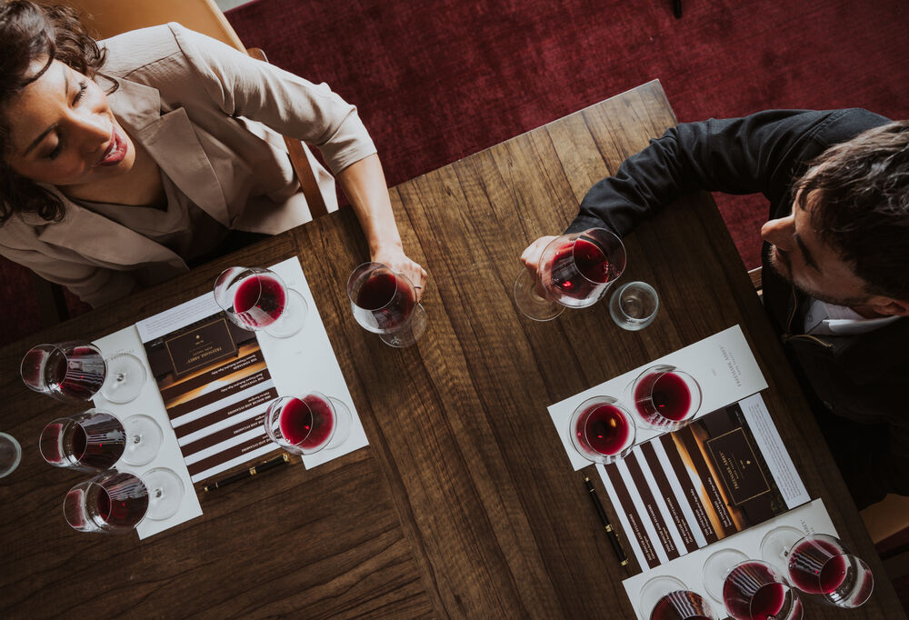 Freemark Abbey wine tasting