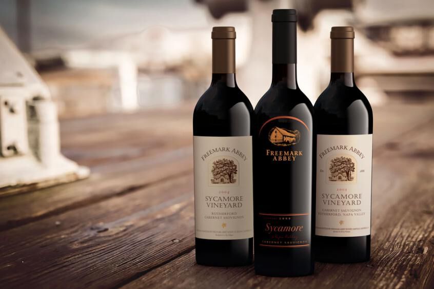 Freemark Abbey wine lineup
