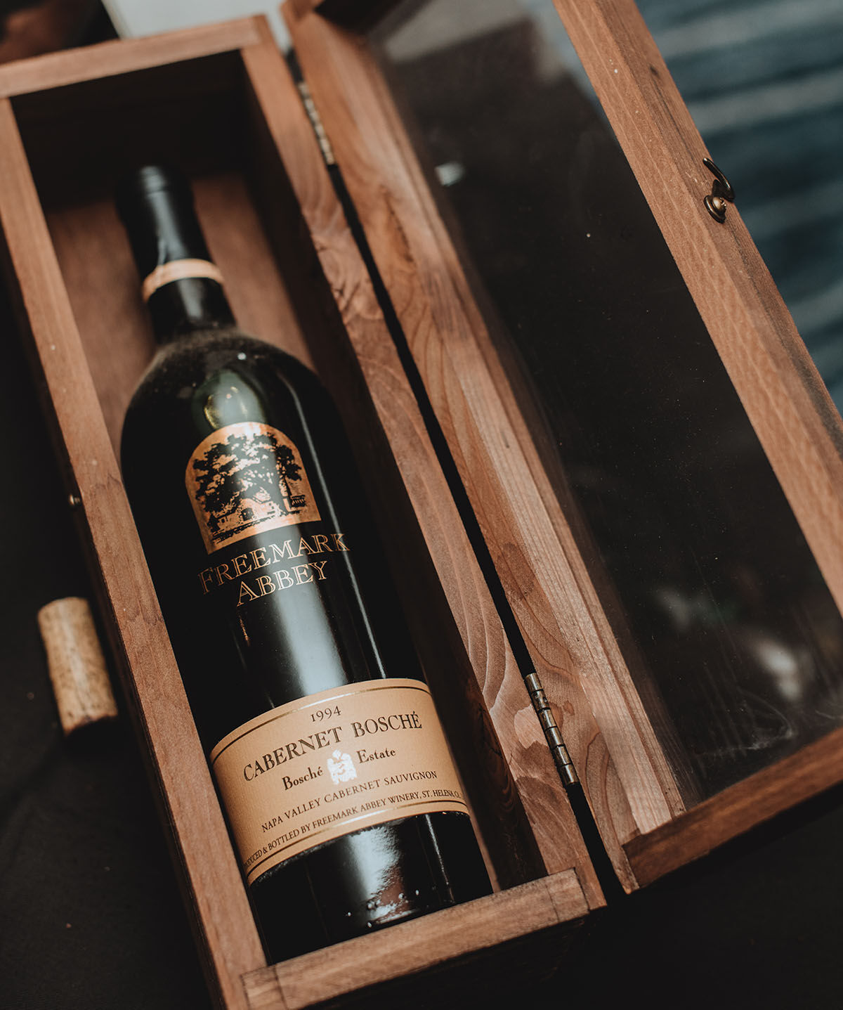 Freemark Abbey wine in a box