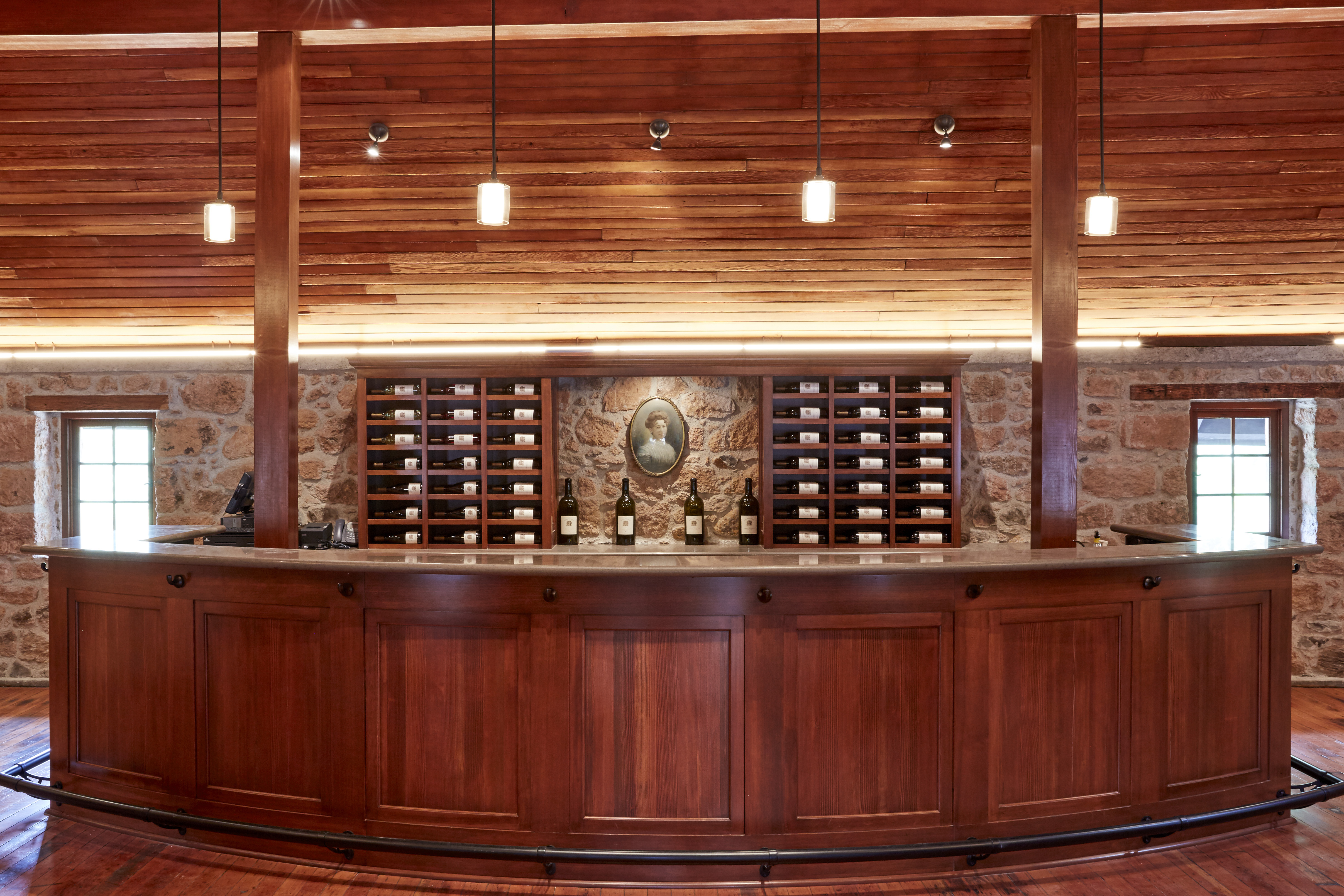 Freemark Abbey tasting room.