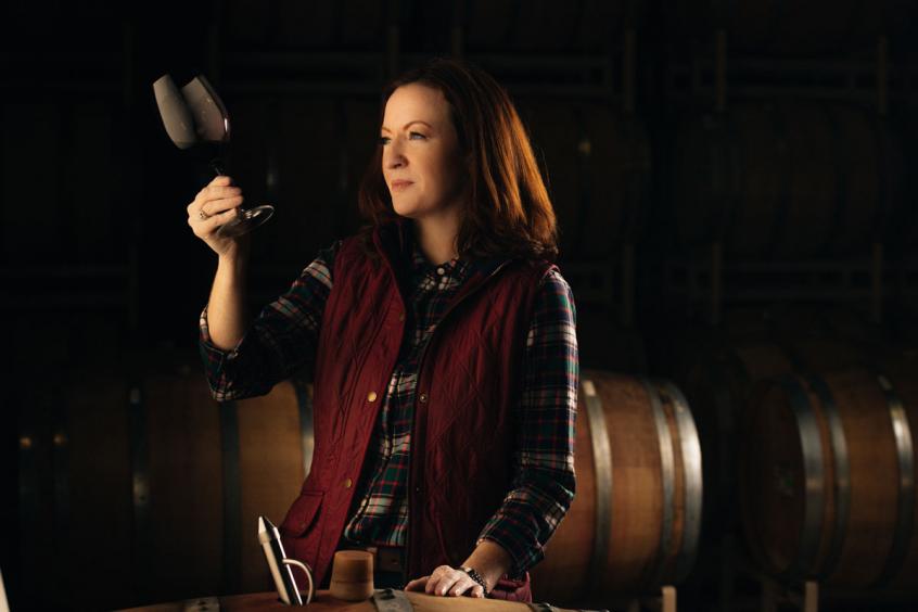 Kristy Melton Freemark Abbey winemaker