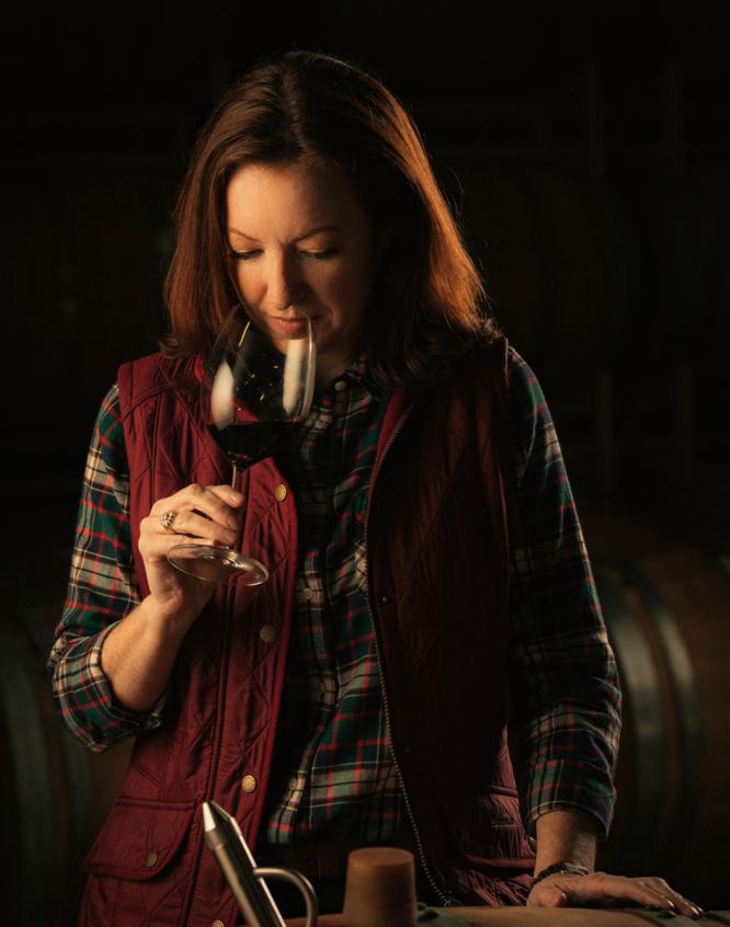 Kristy Melton Freemark Abbey winemaker