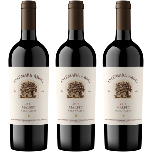 Vertical: Napa Valley Malbec '14, '15, '16