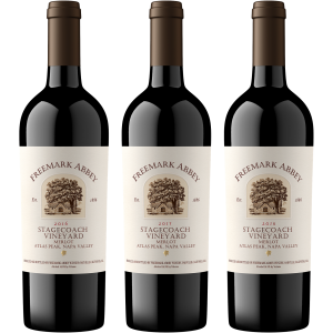 Vertical: Stagecoach Vineyard Merlot '16, '17, '18
