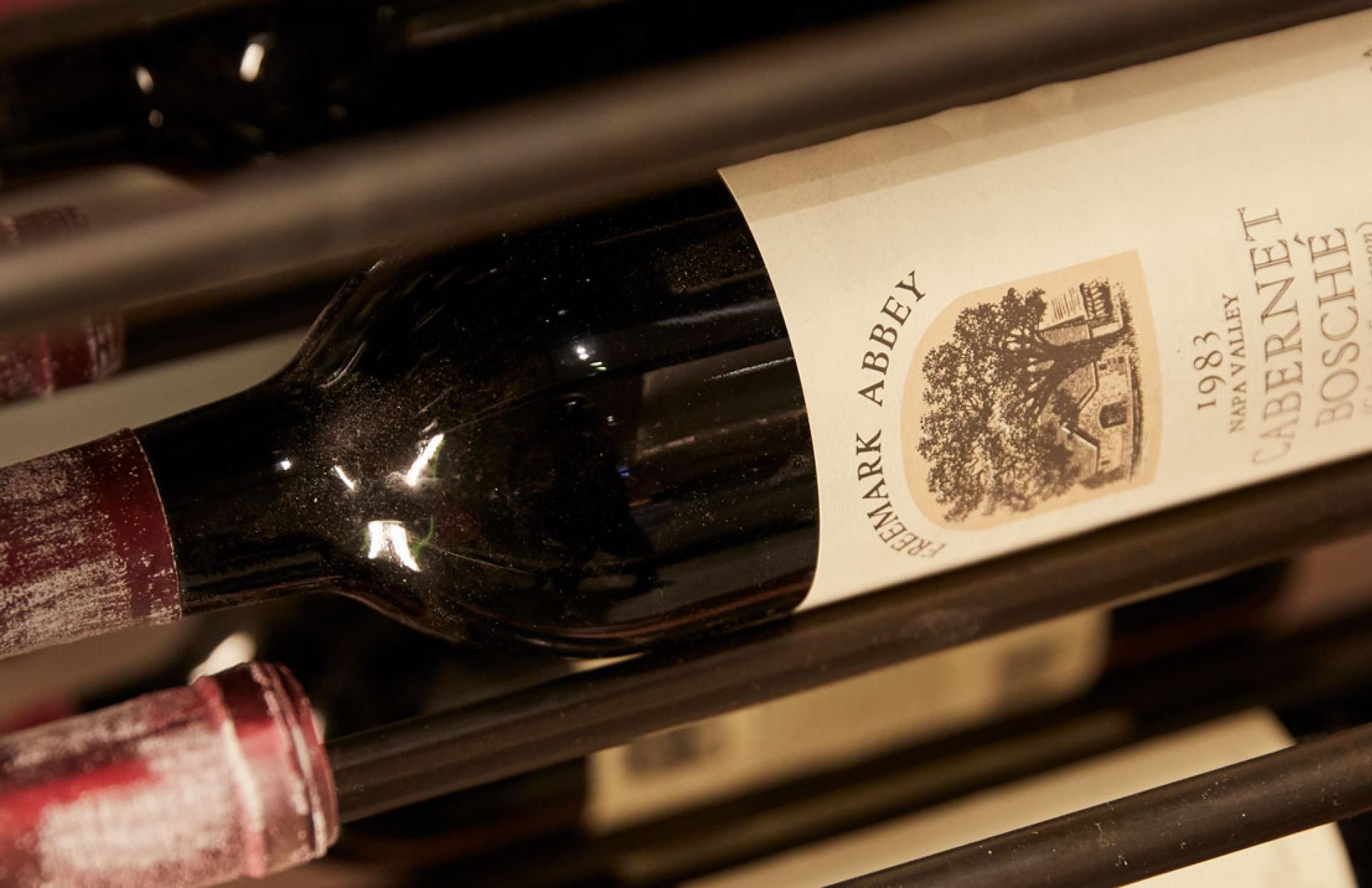 A peek inside Freemark Abbey's coveted wine library