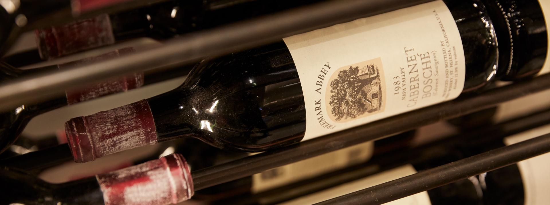 A peek inside Freemark Abbey's coveted wine library