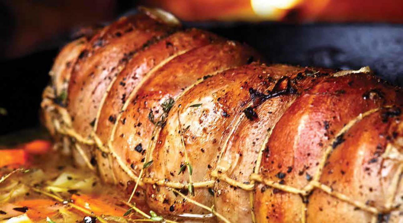 Roast Lamb closeup