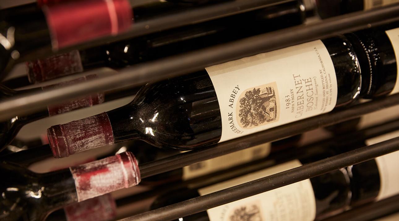 Freemark Abbey Winery wine library